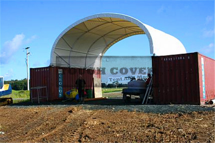 8m(26ft) wide Container Canopy Shelter