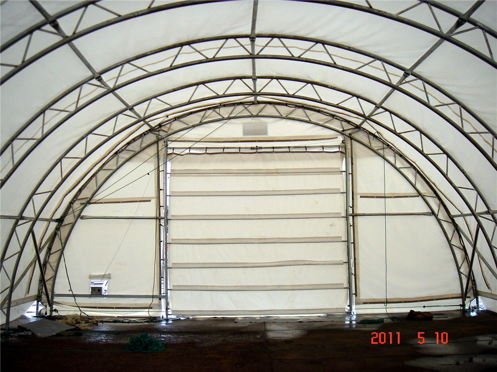 30x65x15 fabric storage building