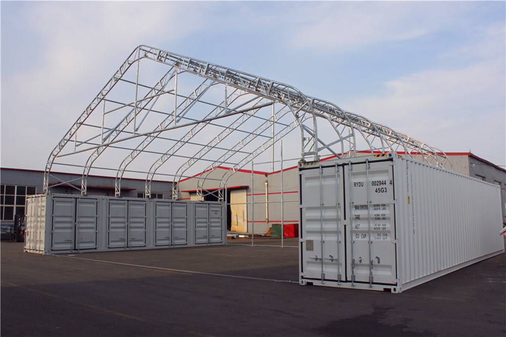 40ft shipping container canopy