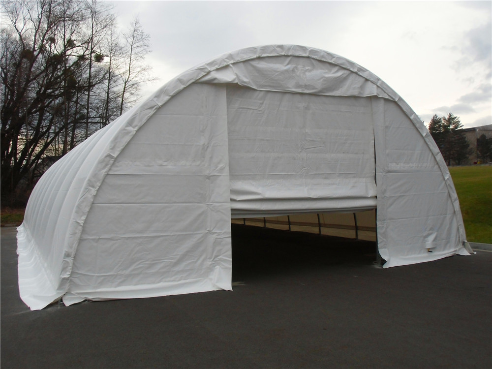 30x65x15 fabric storage building